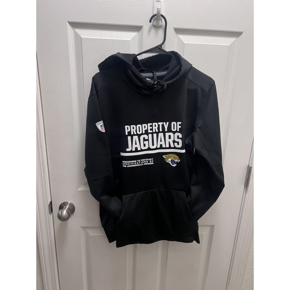 Nike Jacksonville Jaguars Hoodie Mens Small Therma-fit Property Of Sweatshirt - Picture 4 of 13